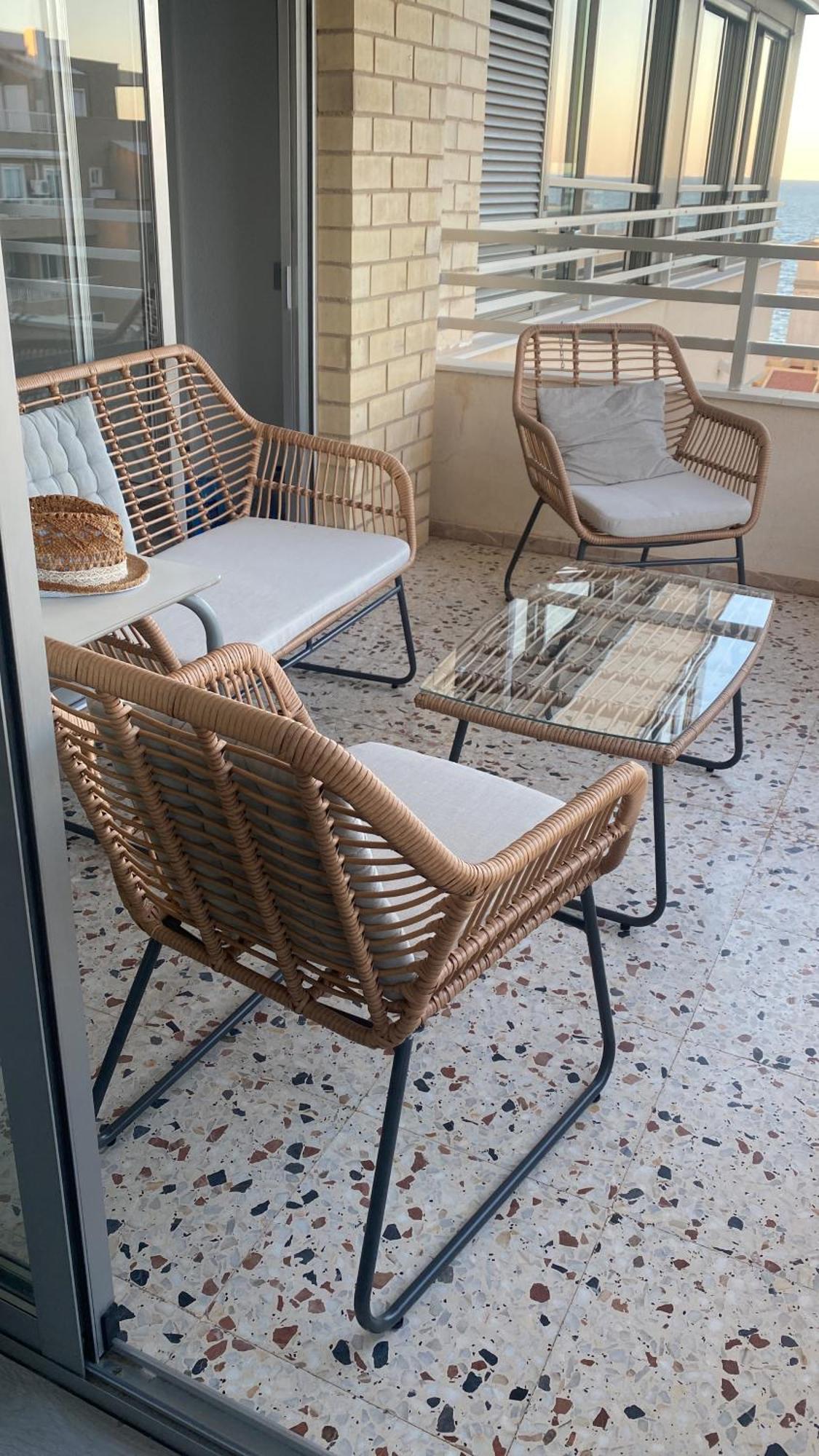 70 Sqm Apartment With Seaview In Arenales Del Sol. Esterno foto